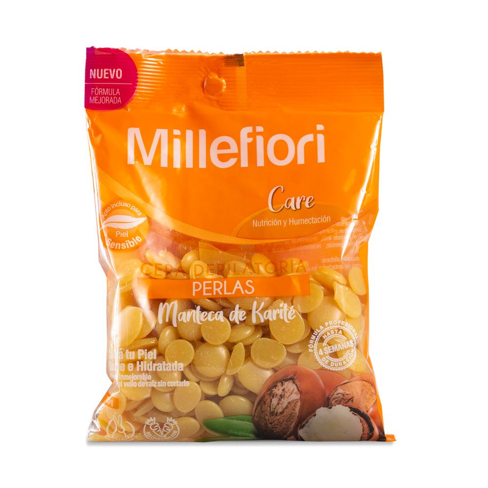 Millefiori - Cera Depilatoria Natural En Perlas Bolsa 100 gr