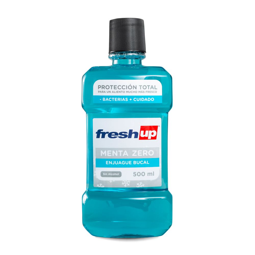 Fresh Up - Enjuague Bucal Sin Alcohol Frasco 500 ml