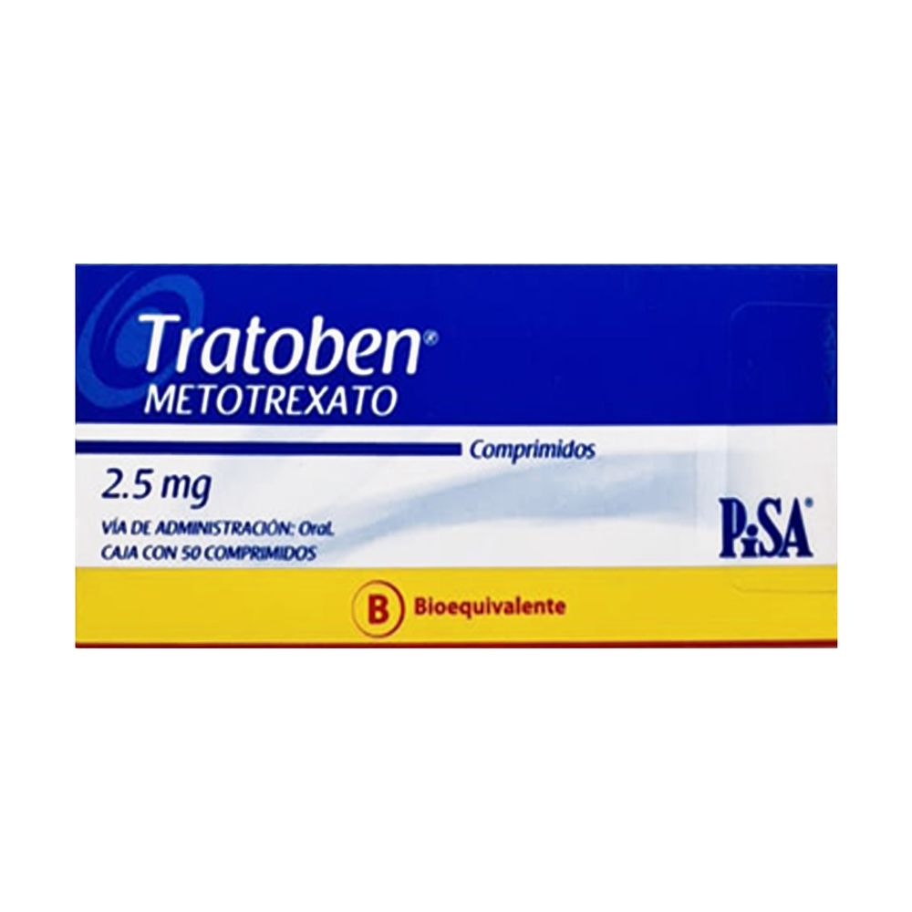 Tratoben - Metotrexato 2.5mg Comprimidos