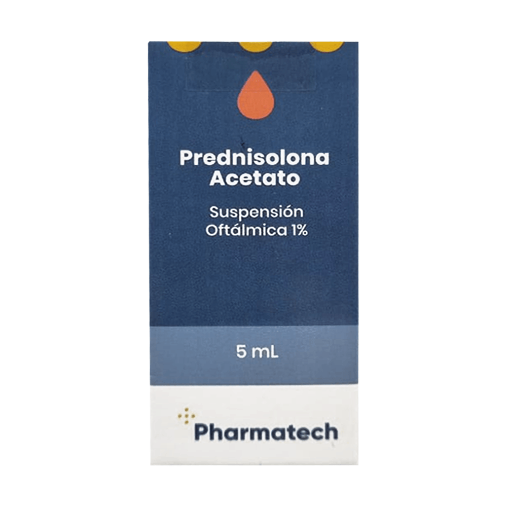 Prednisolona Acetato - 1% Solución Oftalmológica 5 ml