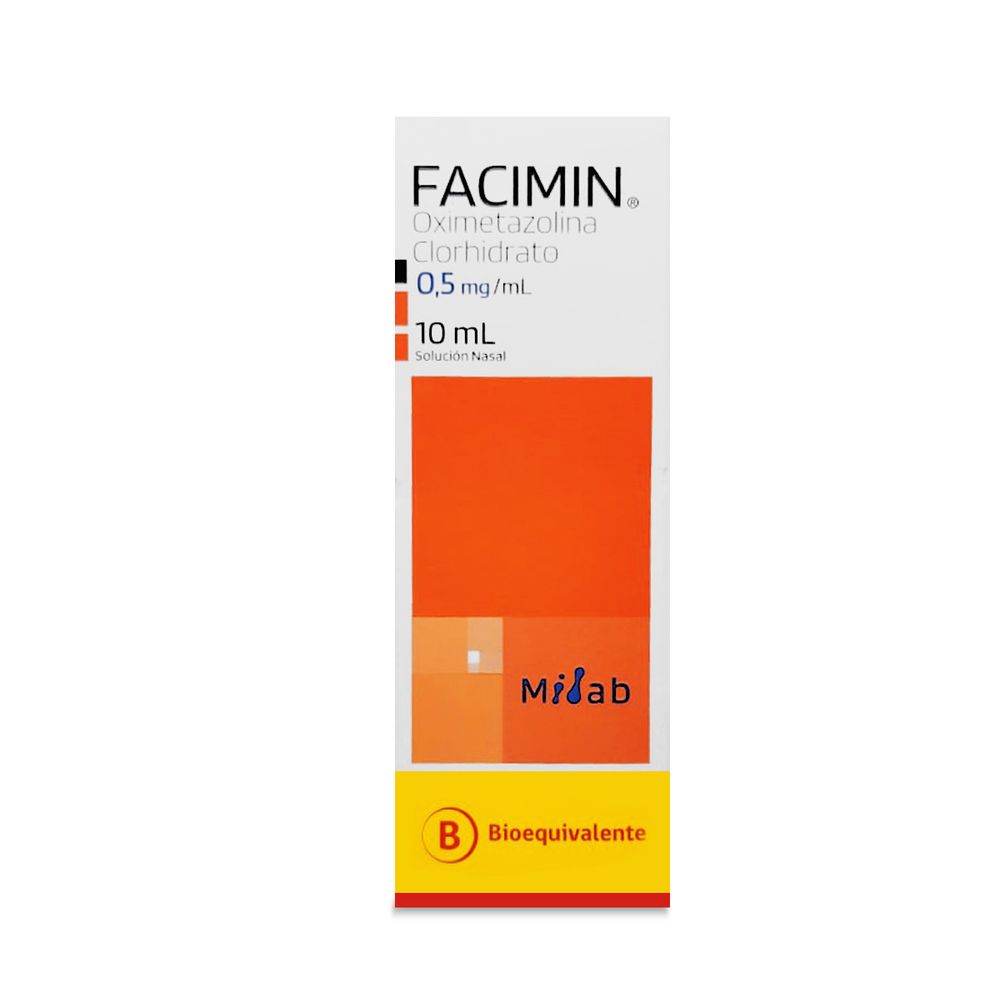 Facimin - Oximetazolina 0.05 mg / ml Sol Nasal 10 ml