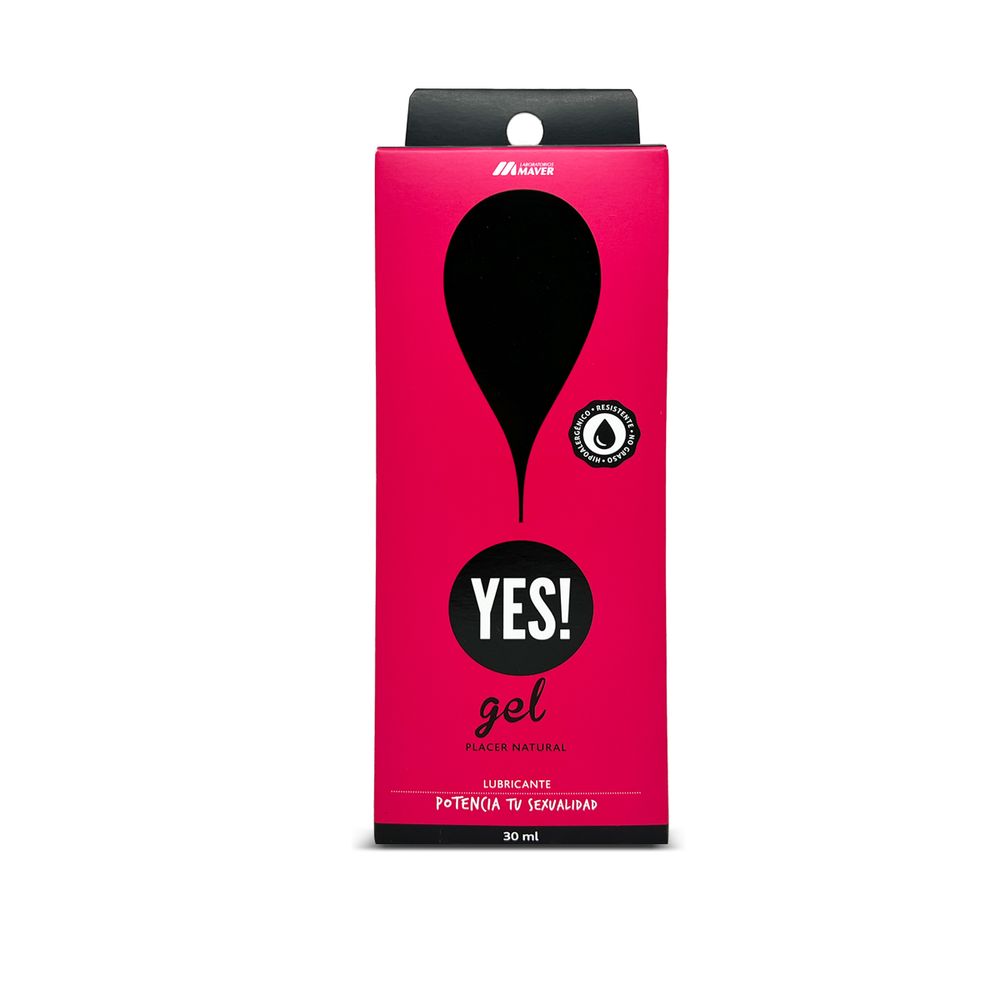 Yes! - Gel Lubricante Intimo Base Agua 30 ml