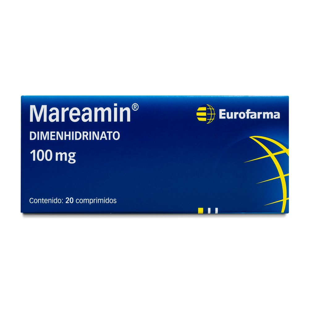 Product image of Mareamin - Dimenhidrinato 100 mg - 20 Comprimidos