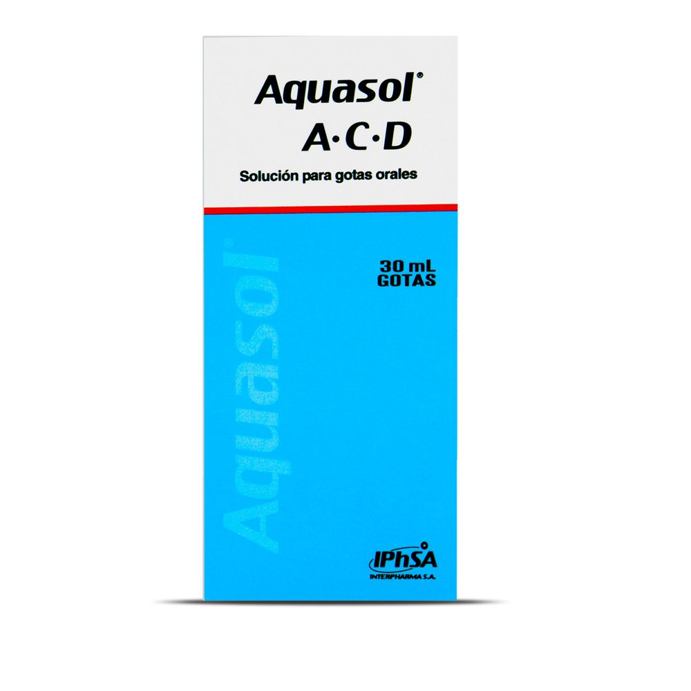 Aquasol A C D Solución Para Gotas Orales 30 ml