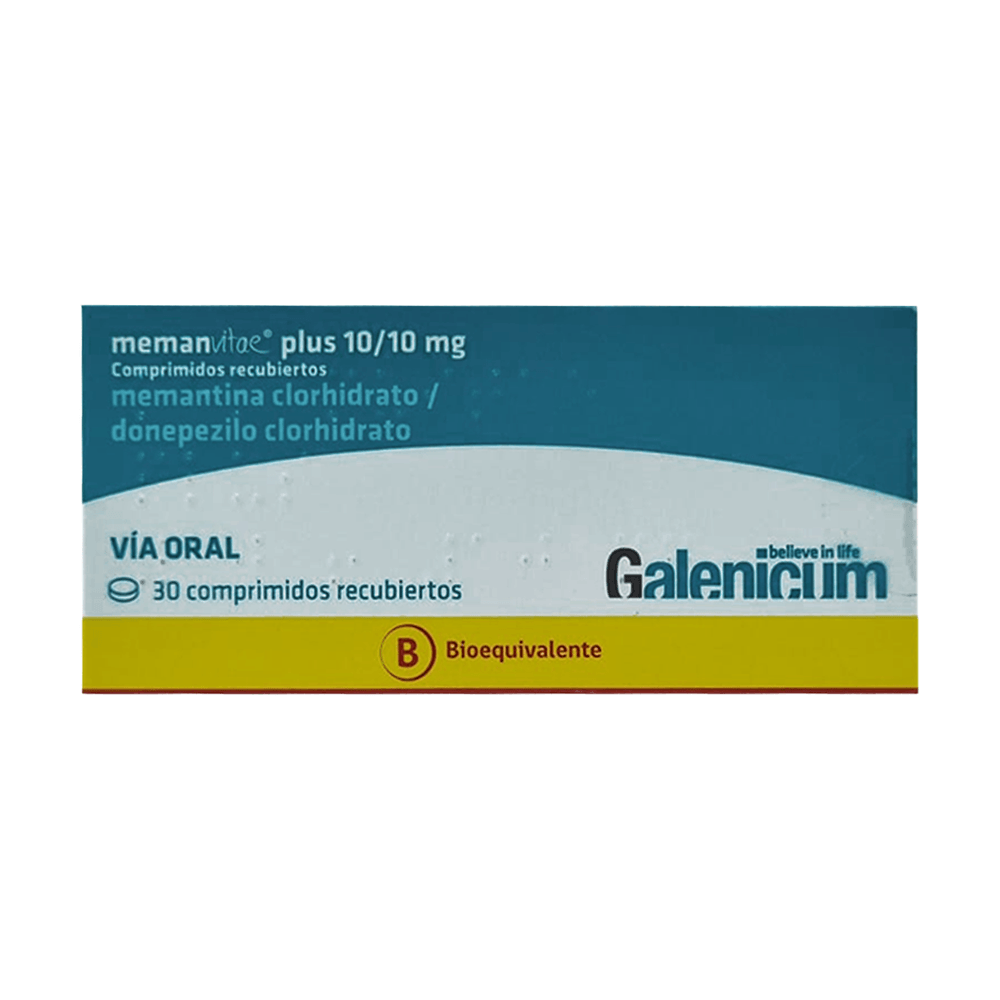 Memanvitae Plus 10/10 - Memantina 10/10 mg Comprimidos