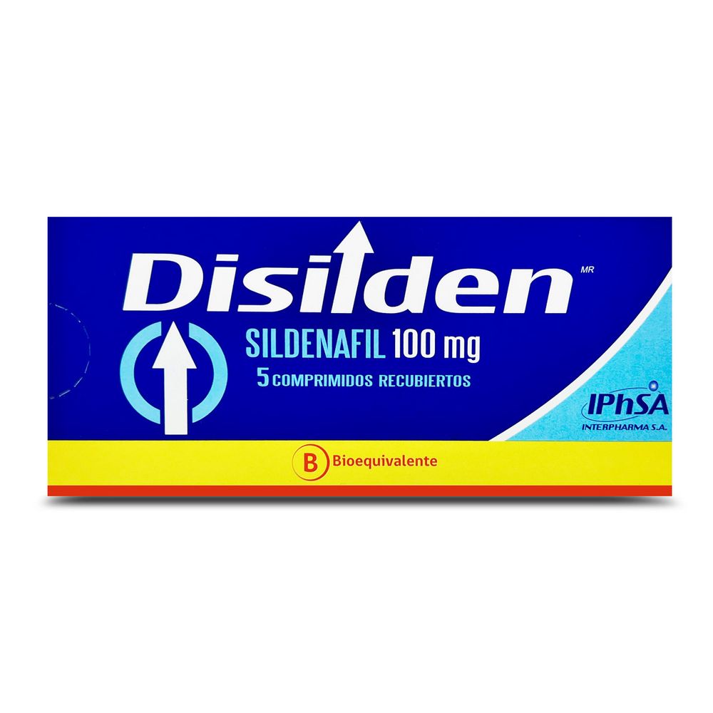 Disilden - Sildenafil 100 mg 5 Comprimidos