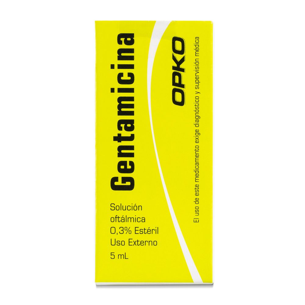 Gentamicina 0.3% Solución Oftálmico 5 ml