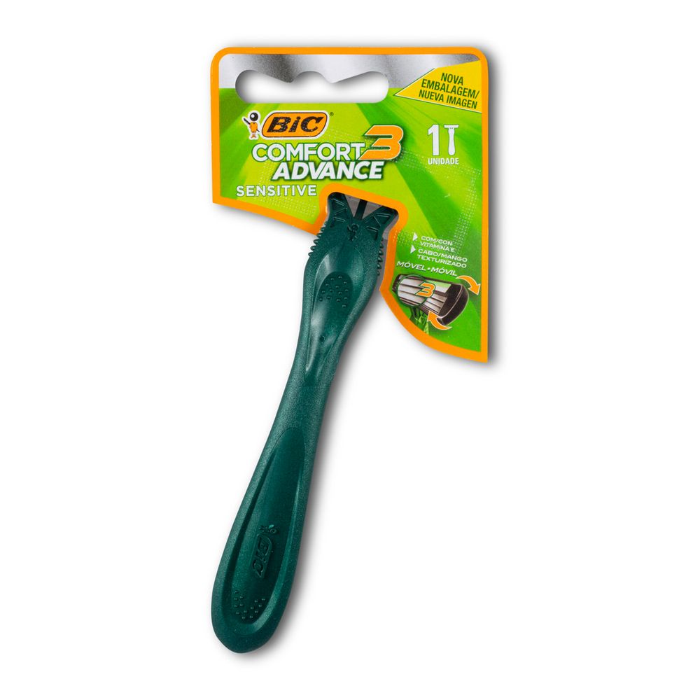 Bic Comfort 3 - Máquina Afeitar Piel Sensible Caballero