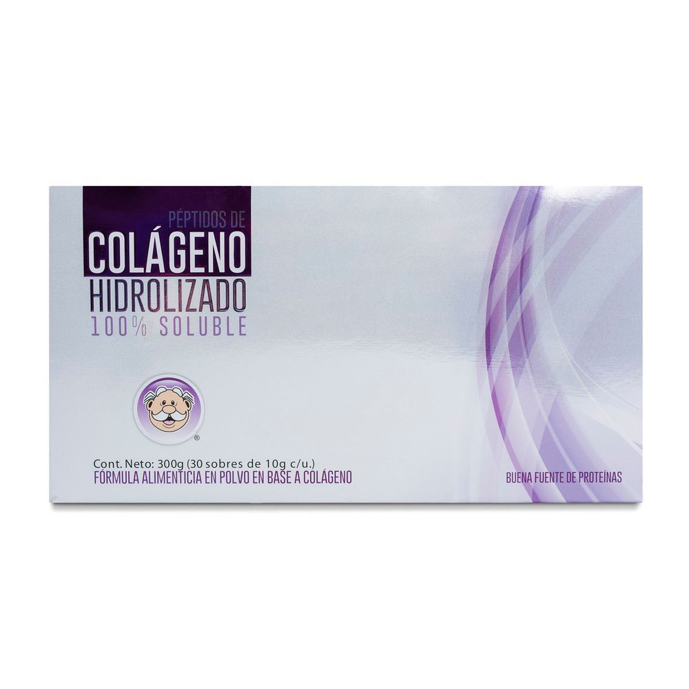 Product image of Colágeno Hidrolizado 10 gr Sin Sabor - 30 Sobres