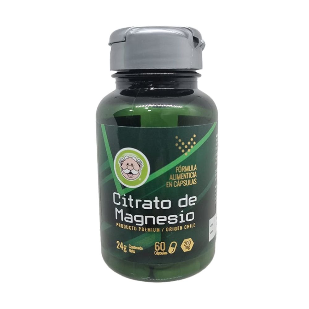 Product image of Citrato de Magnesio 200 mg 60 Cap