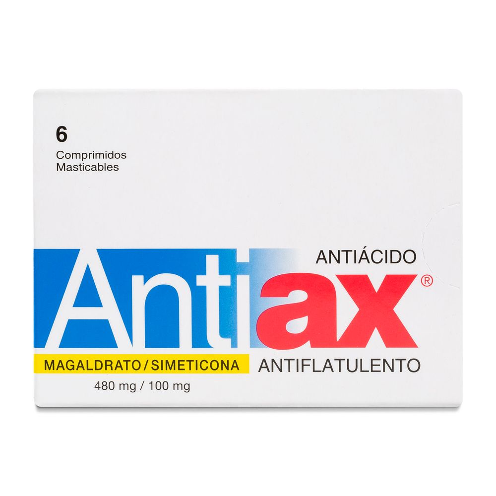 Antiax - 6 Comprimidos Masticables