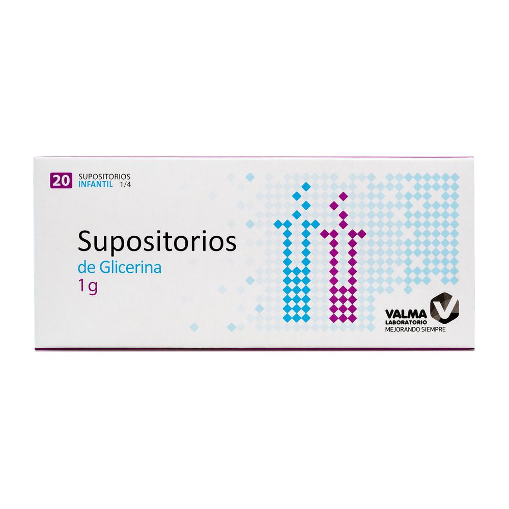 Glicerina 1 gr - Supositorios Infantil