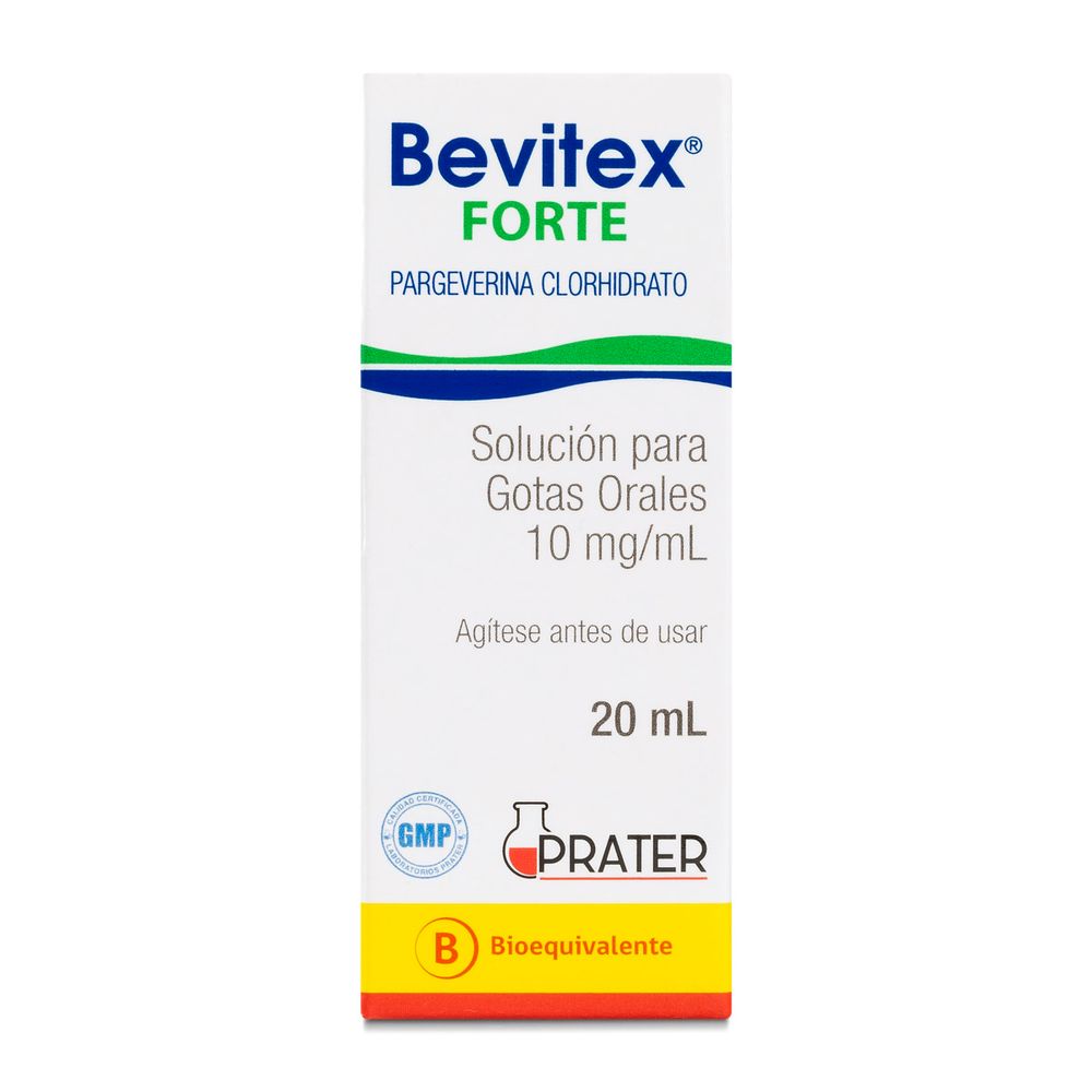 Bevitex Forte - Pargeverina 10 mg / ml Gotas Orales 20 ml