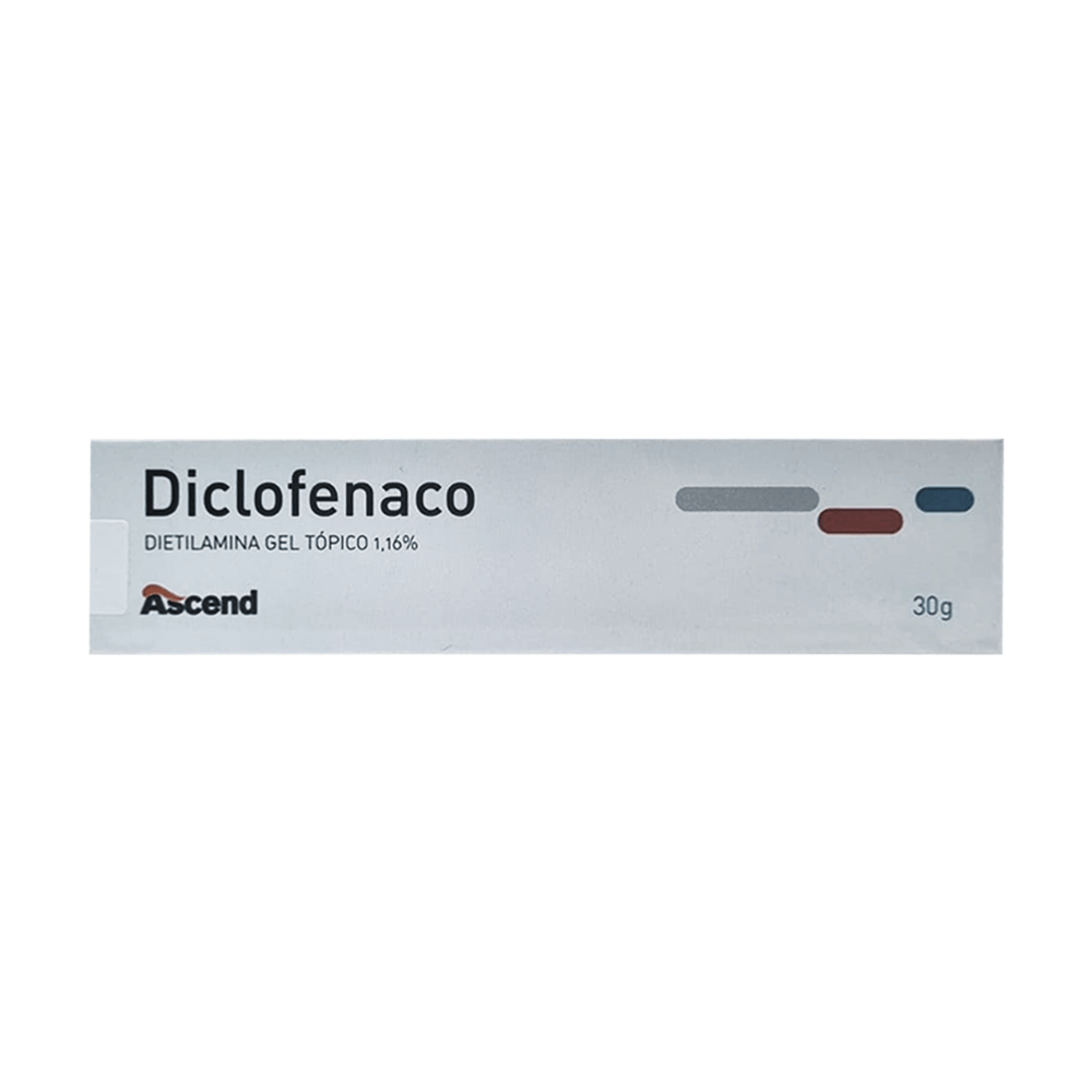 Diclofenaco sódico 1,16% gel tópico