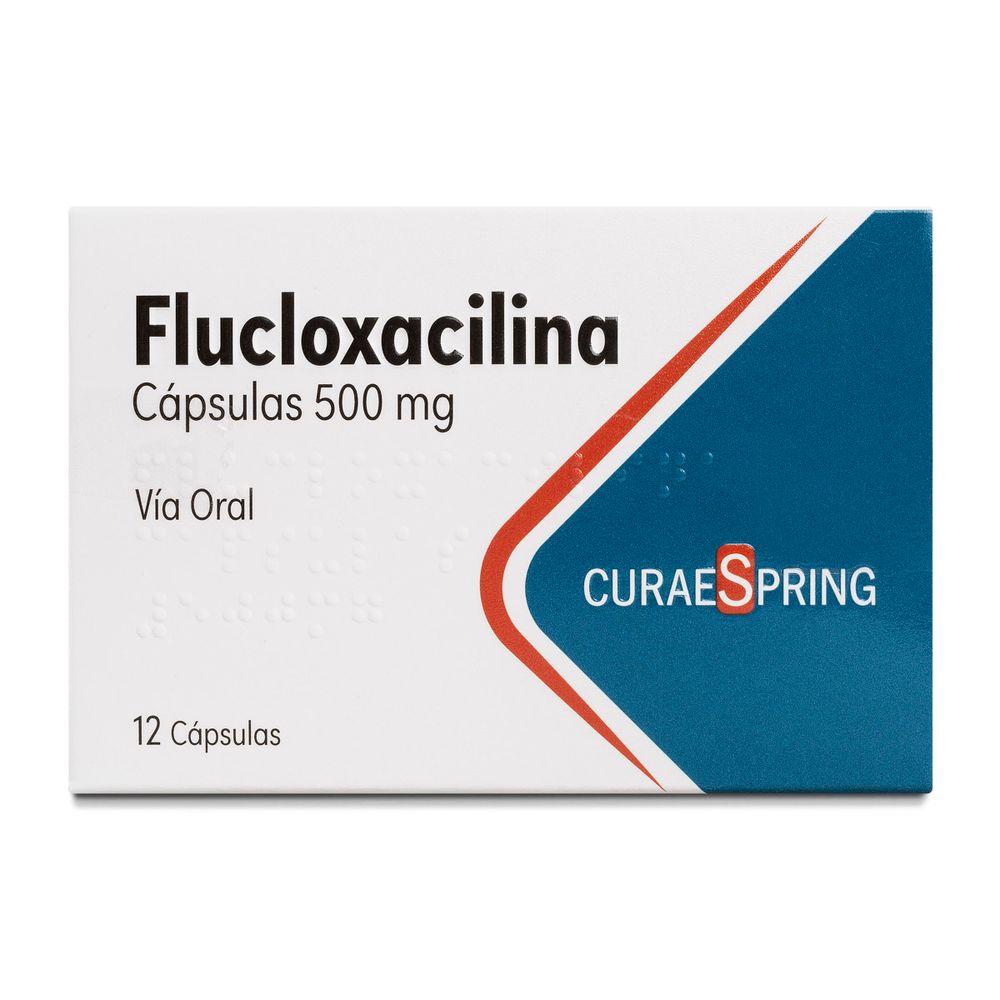 Flucloxacilina 500 mg - 12 Comprimidos