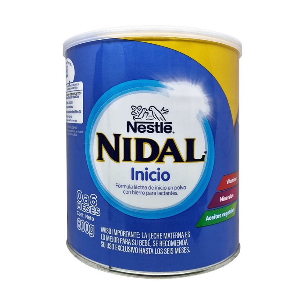 NIDAL 1 - Fórmula láctea lactantes - Polvo 800 gr