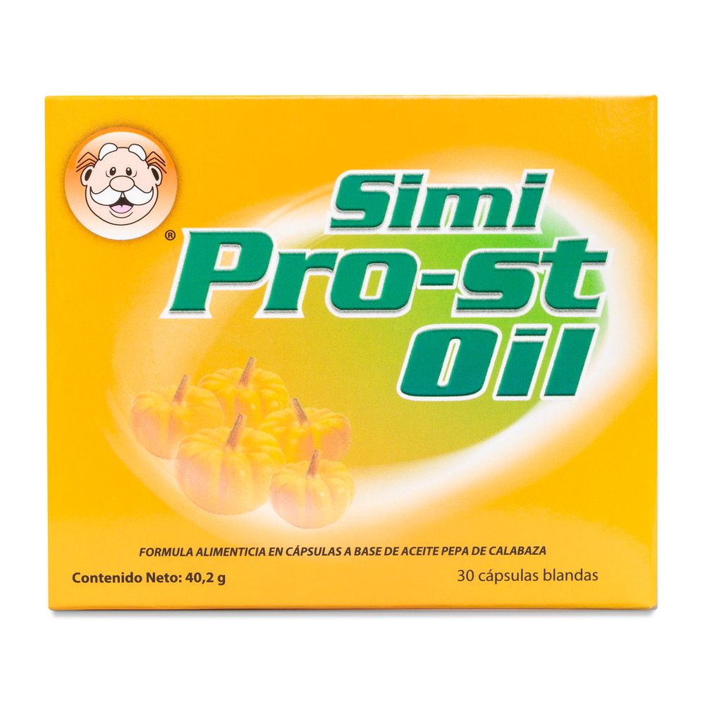 Simi Prost - Aceite Pepa Calabaza 1000 mg - 30 Cápsulas