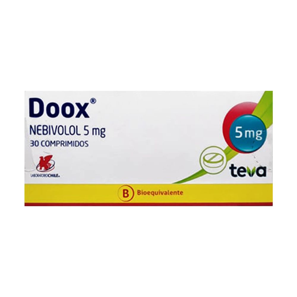 Doox - Nebivolol 5 mg Comprimidos