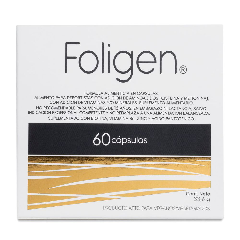 Product image of Foligen - 60 Cápsulas