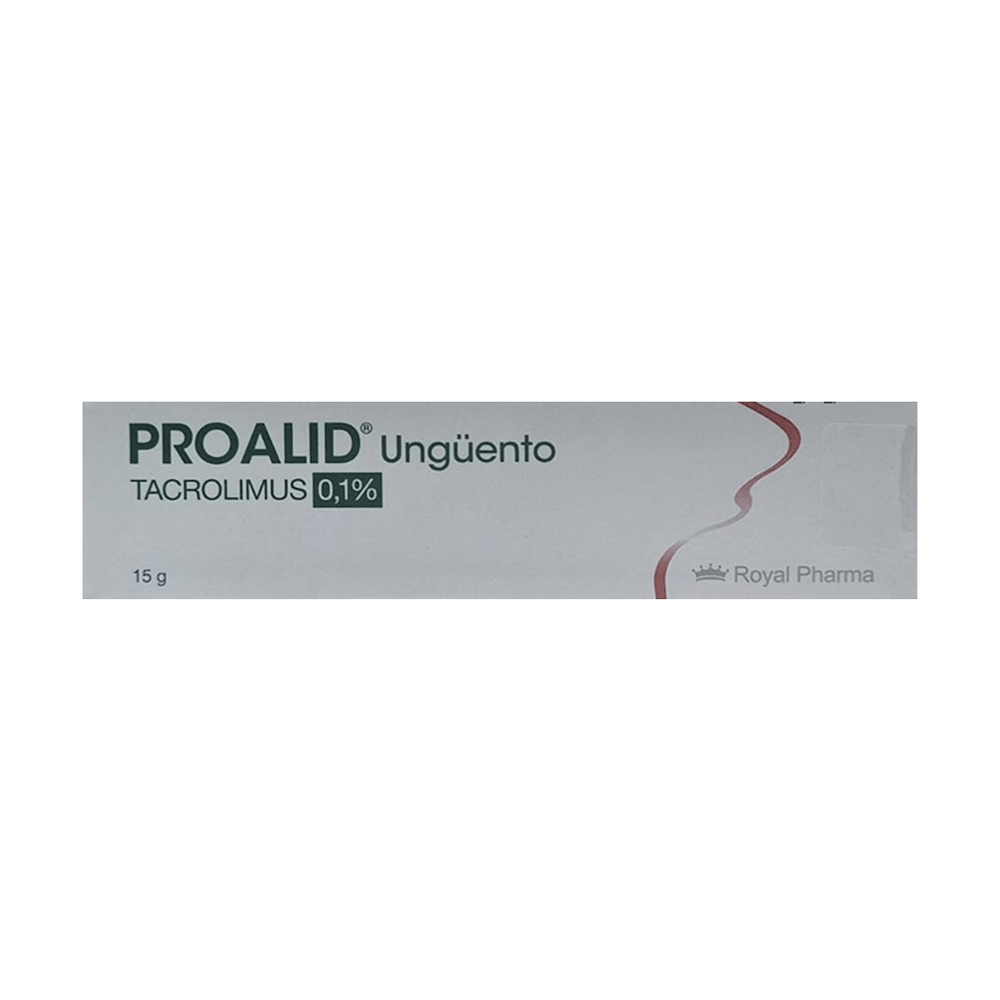 Proalid - Tacrolimus 0.1% unguento tópico