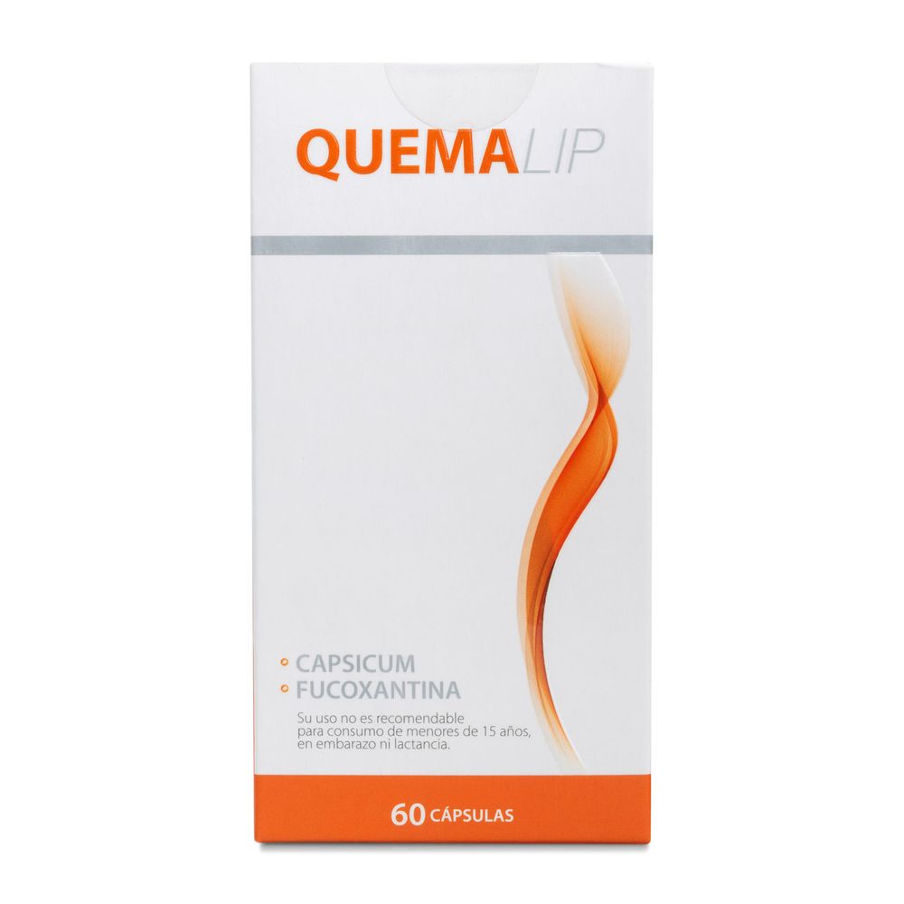 Product image of Quemalip - Fucoxantina / Capsicum - 30 / 200 mg - 60 Cápsulas