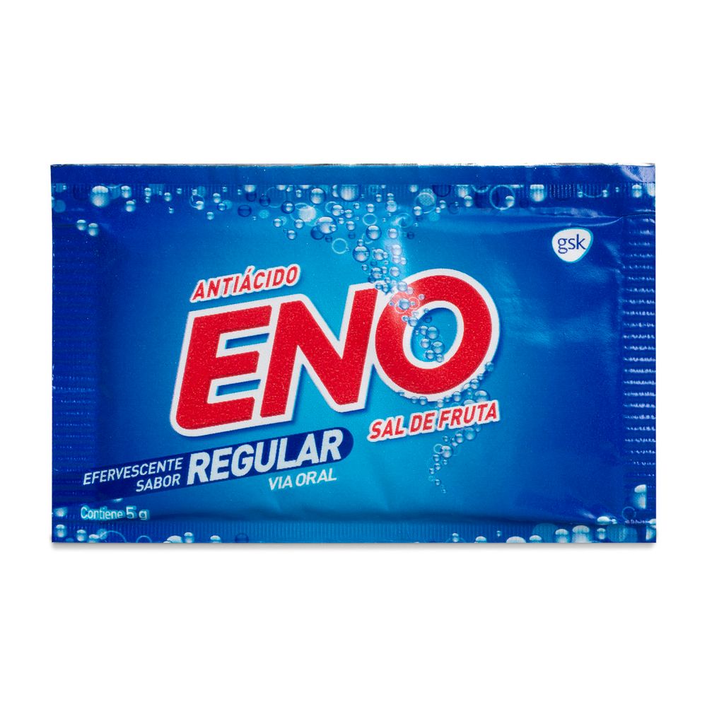 Eno Regular - Sal De Frutas 5 gr Natural 1 Sobre Sabor Natural