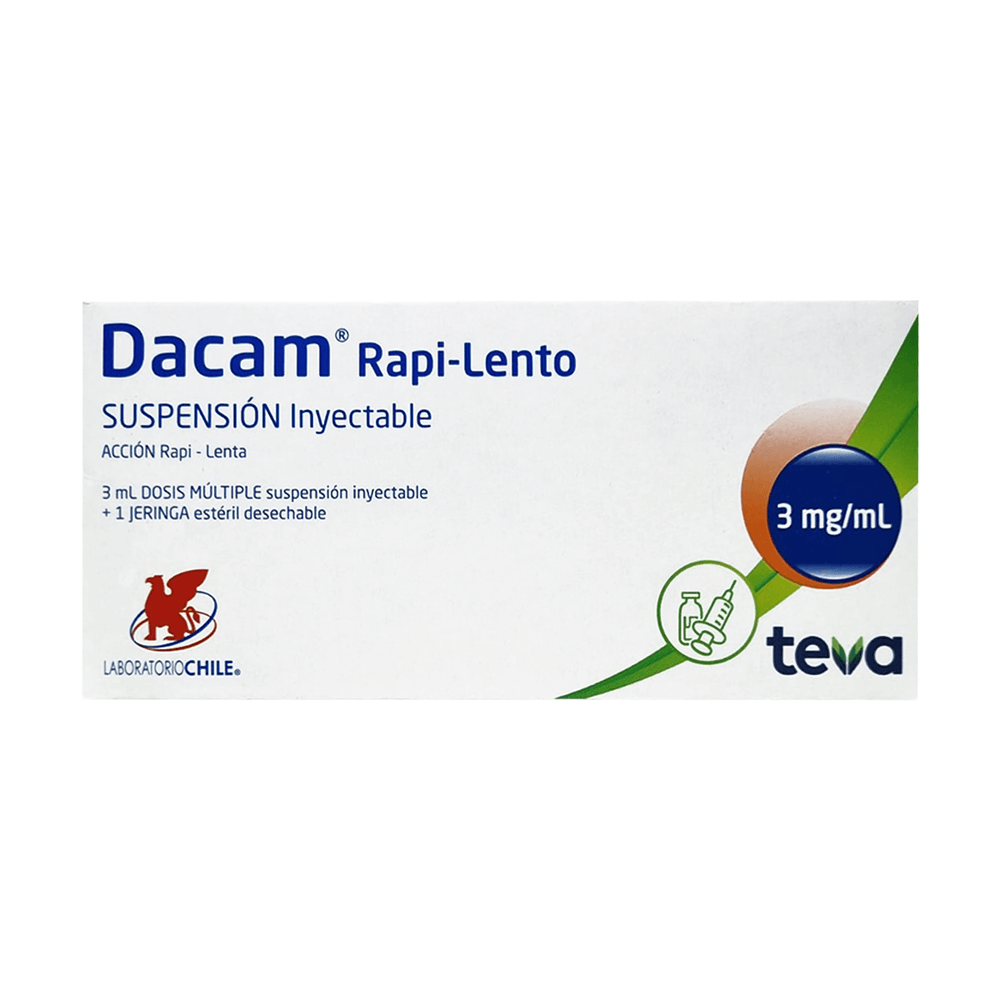 Dacam - Betametasona 3 mg Suspension Inyectable