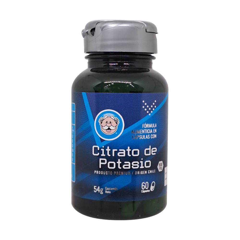 Citrato de Potasio 800 mg 60 cap