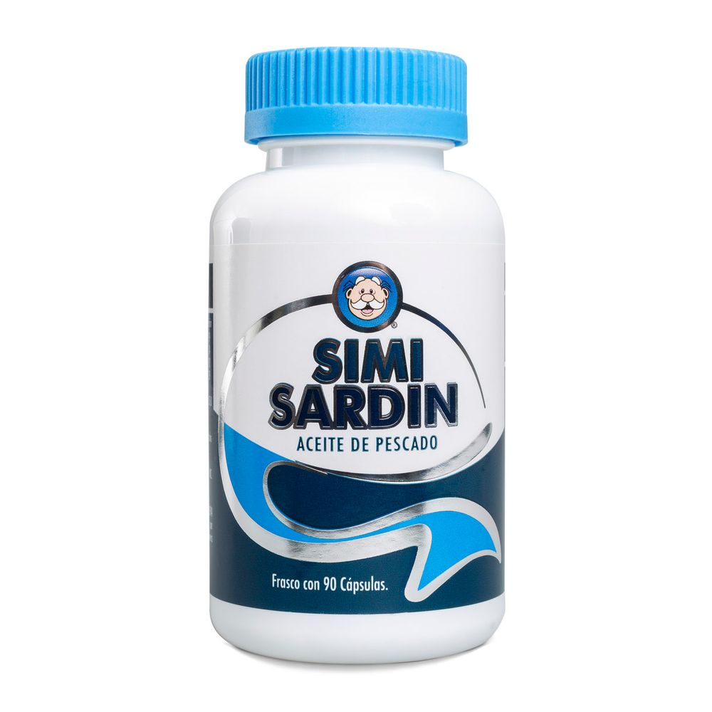 Product image of Simi Sardin - Aceite Sardinas 1000 mg - 90 Cápsulas