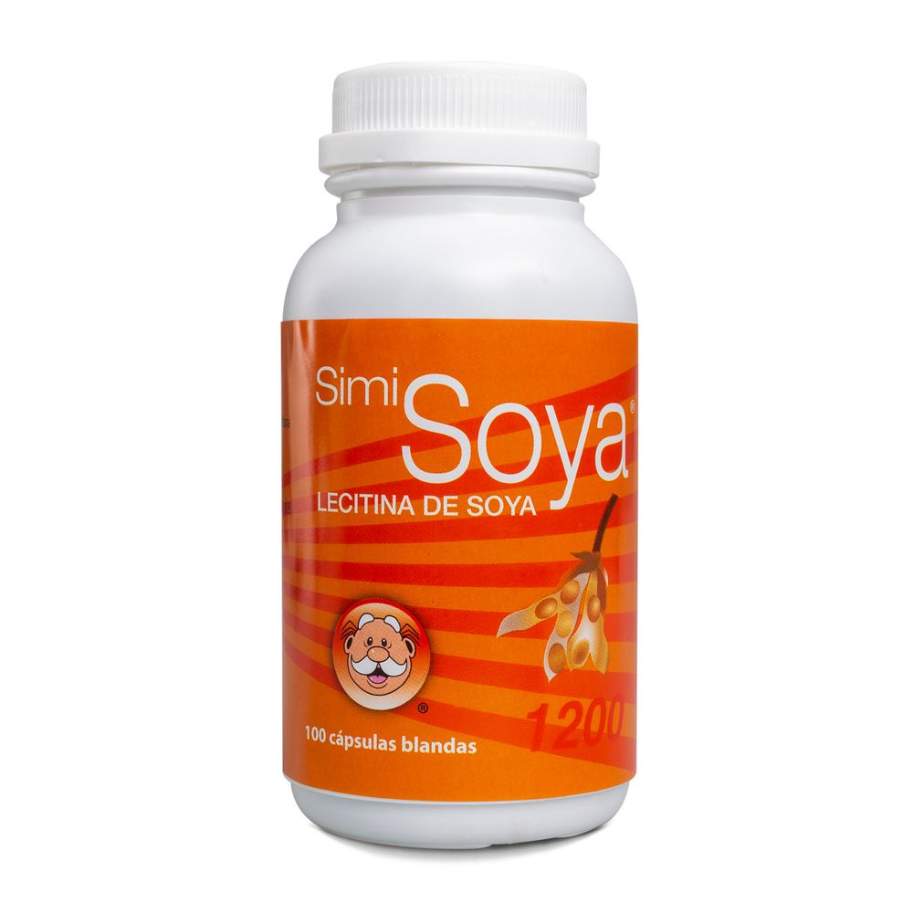 Product image of Simi Soya - Lecitina Soya 1200 mg - 100 Cápsulas