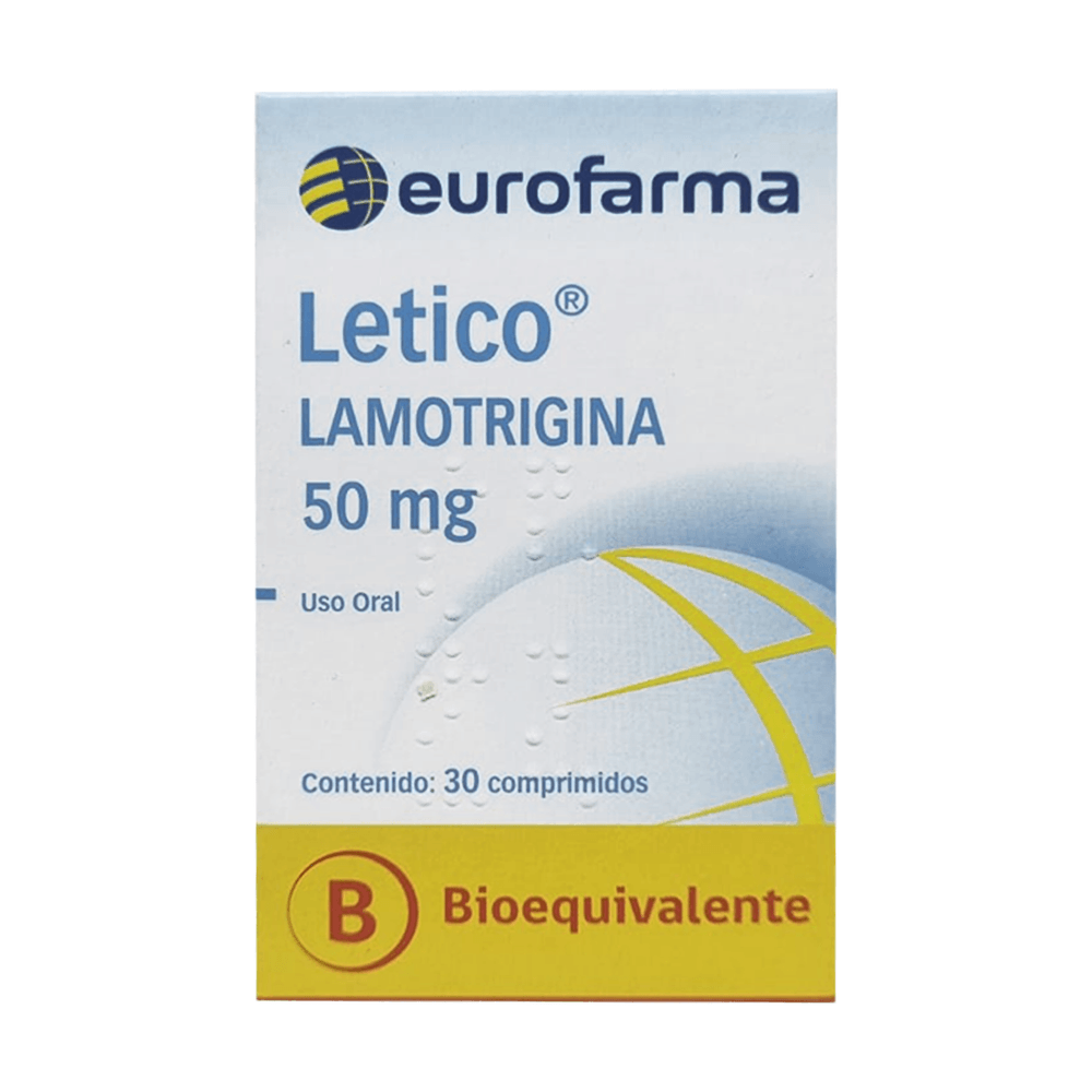 Product image of Lamotrigina 50 mg - 30 comprimidos