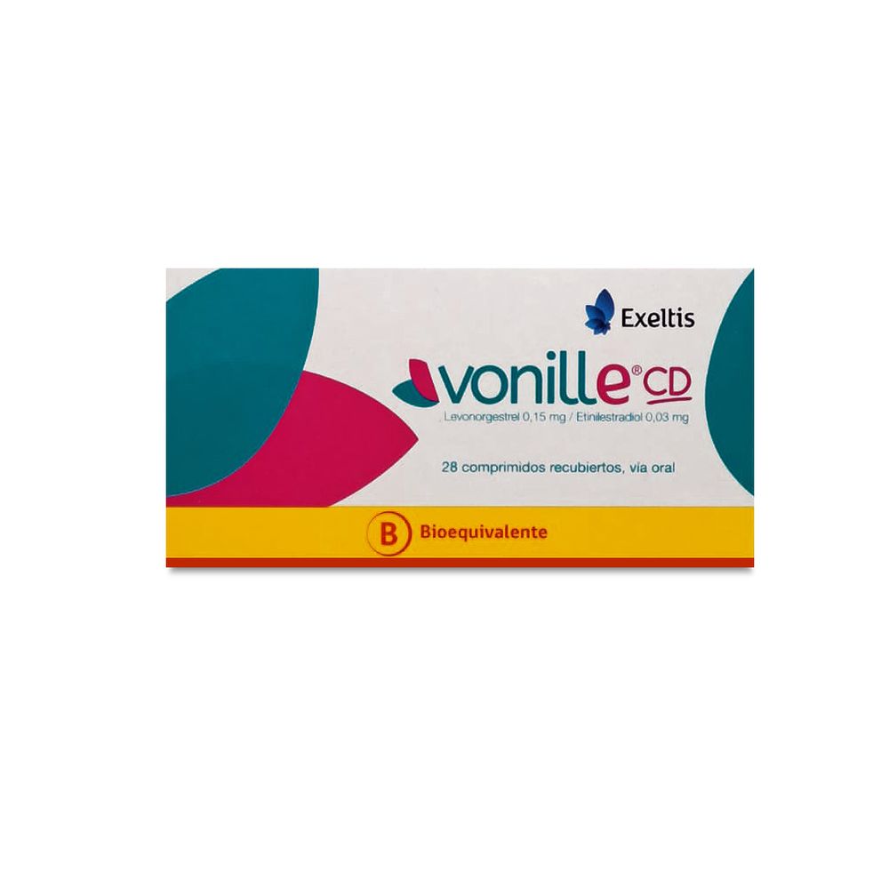 Product image of Vonille CD - Levonorgestrel 0.15 mg / Etinilestradiol 0.03 mg - 28 Comprimidos