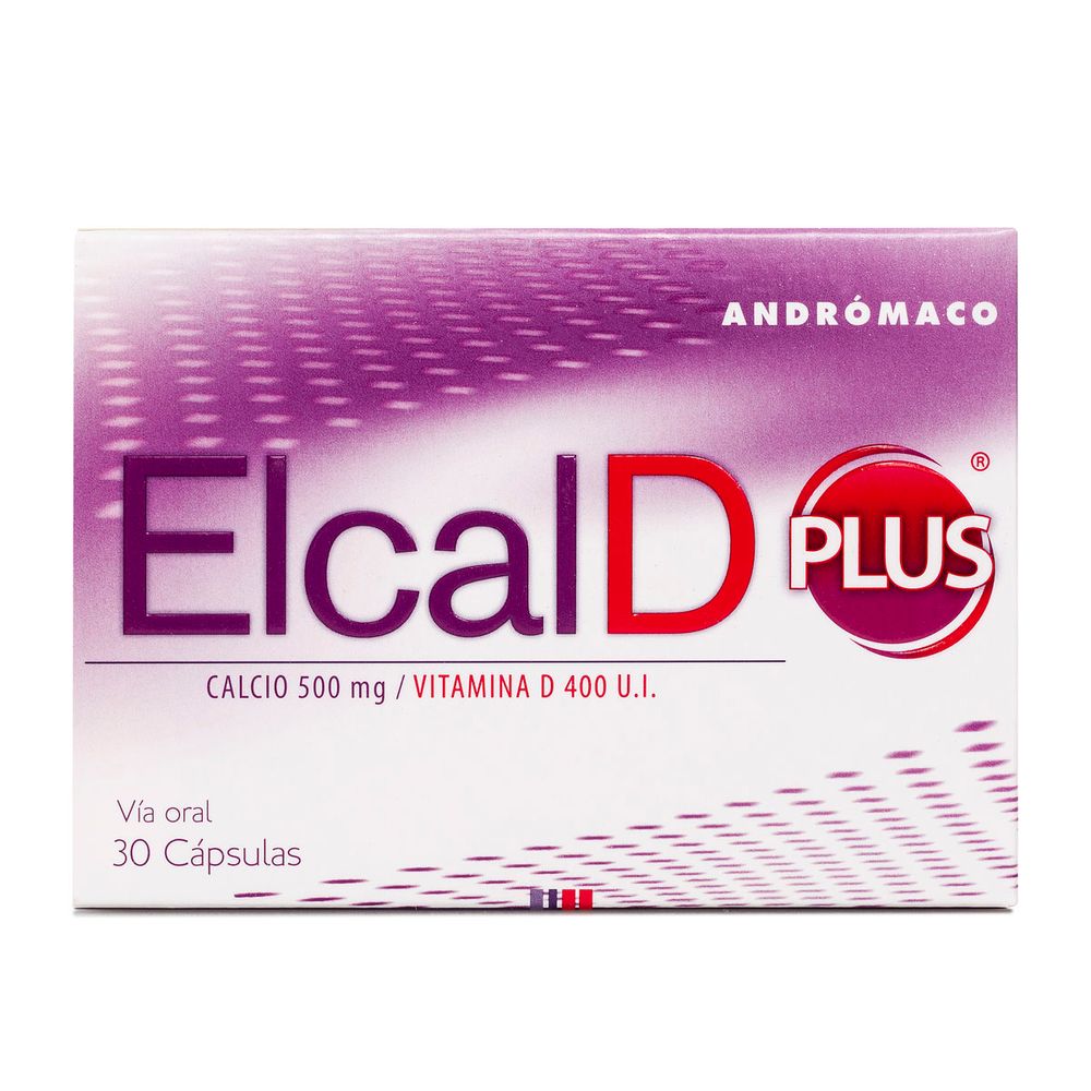 Product image of Elcal D Plus - 30 Cápsulas