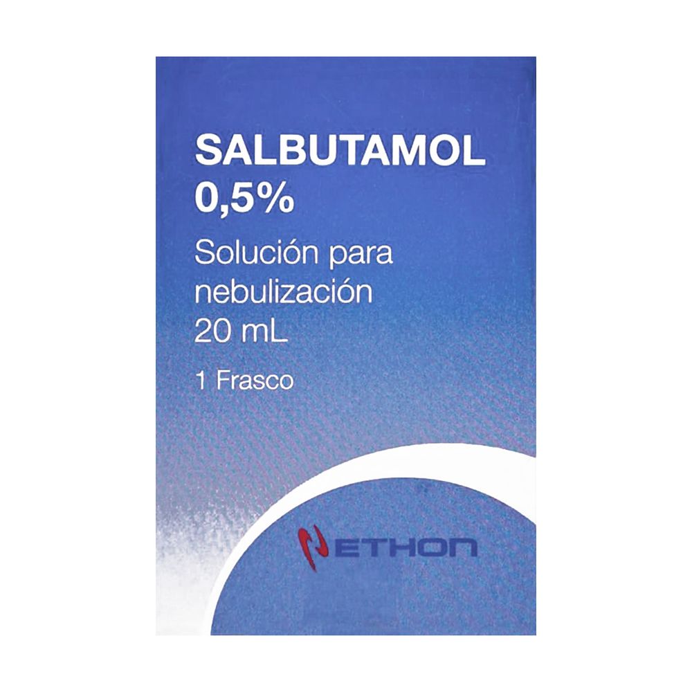 Salbutamol 0.5% Solución para Nebulización 20 ml