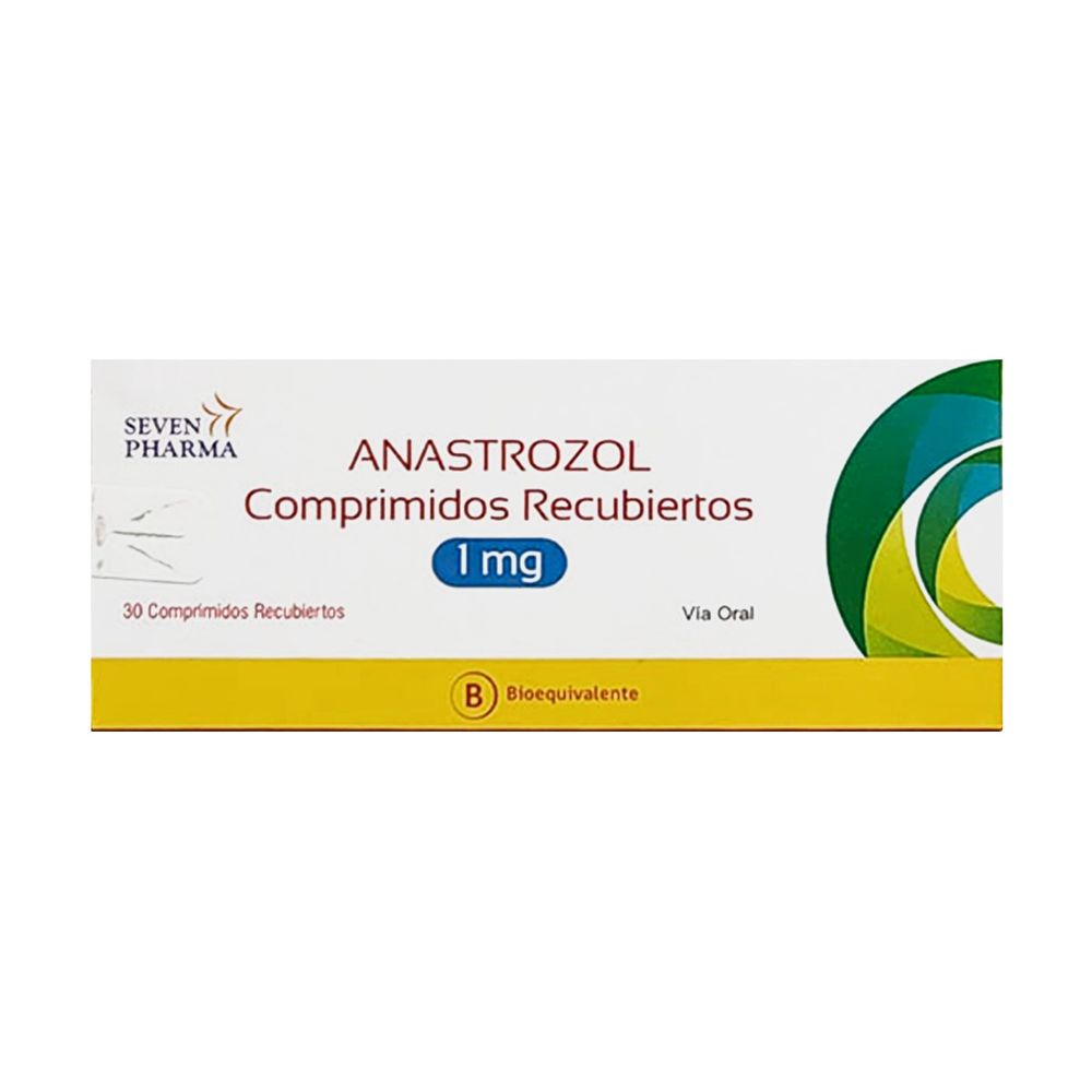 Product image of Anastrozol 1 mg 30 Comp Rec