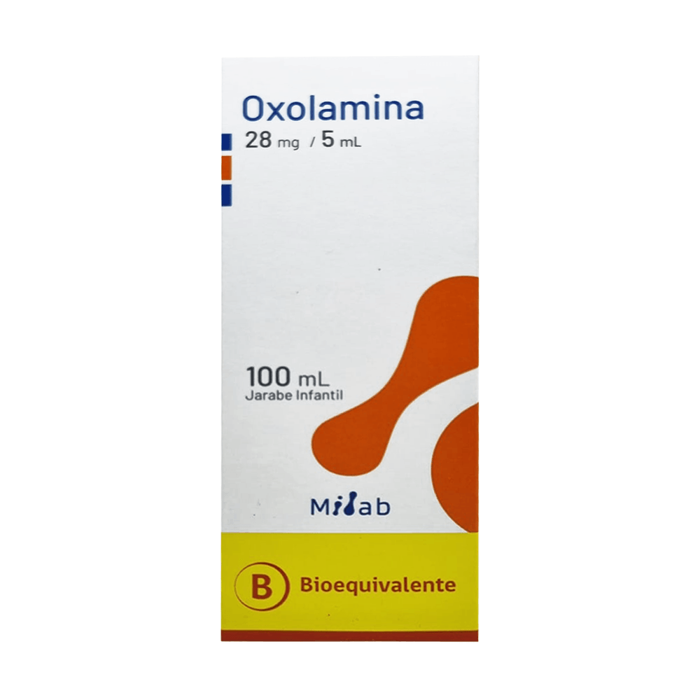 Oxolamina - 28 mg / 5 ml jarabe infantil 100 ml