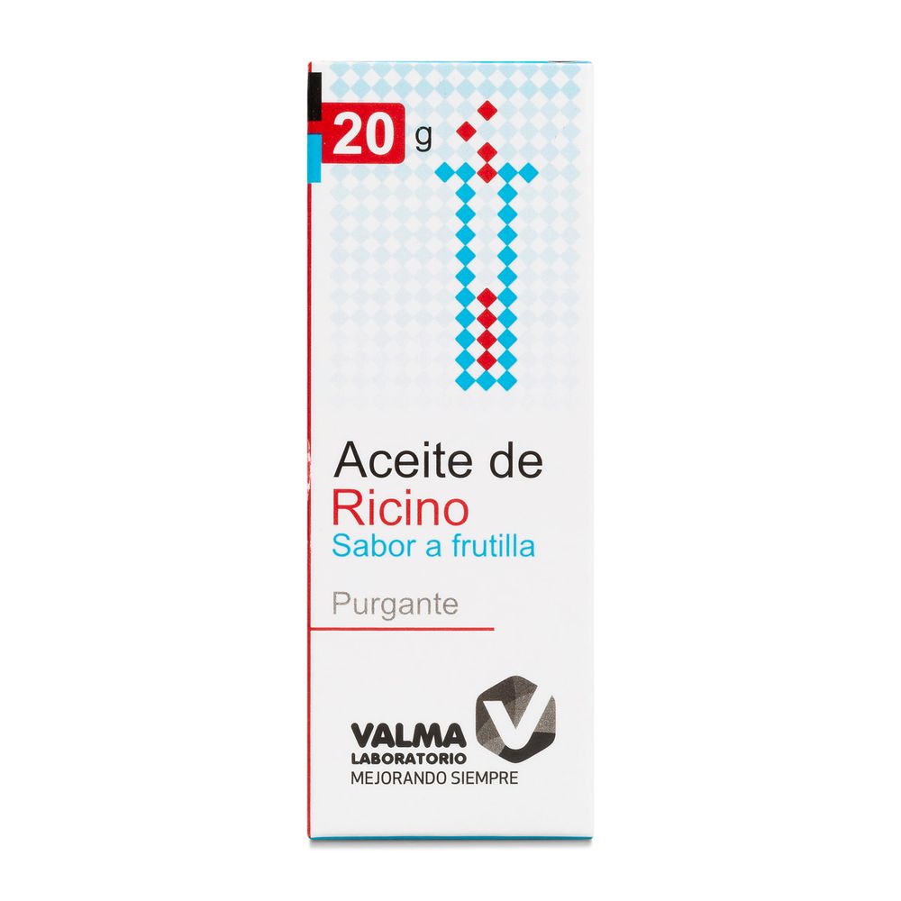 Product image of Aceite Ricino Sabor Frutilla Solución 20 G