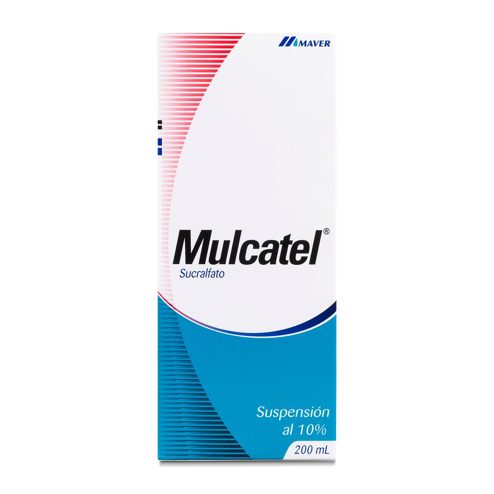 Product image of Mulcatel - Sucralfato 10 gr (10%) Suspension Oral 200 ml