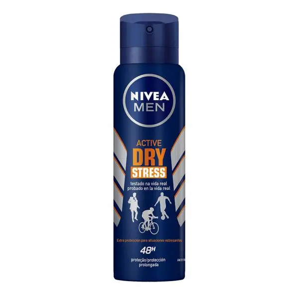 Product image of Nivea Men Desodorante Spray Active Dry Stress 48h 150ml