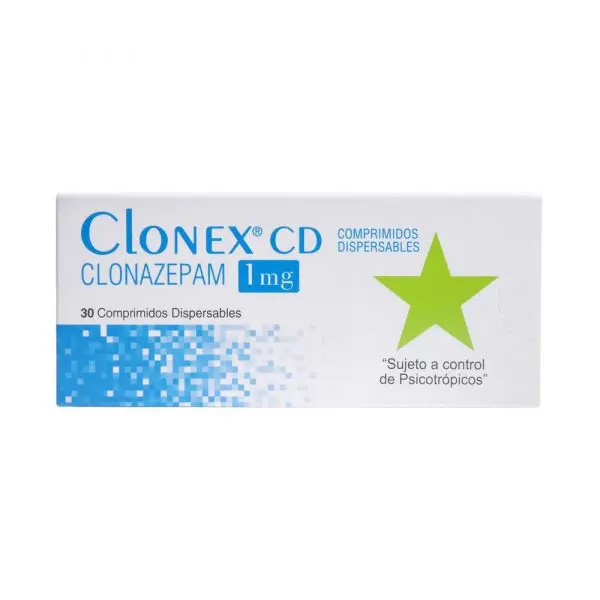 Clonex CD 1mg x 30 comprimidos