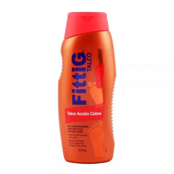 Fittig Talco Acción Cobre 200g