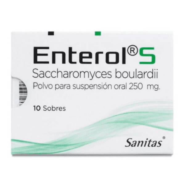 Product image of Enterol S 250mg Polvo para suspensión x 10 Sobres