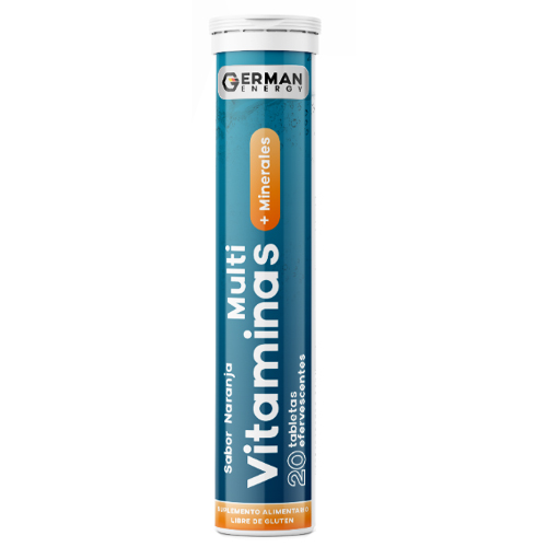 Product image of Multi Vitaminas + Minerales x 20 Tabletas Efervecente (German Energy)