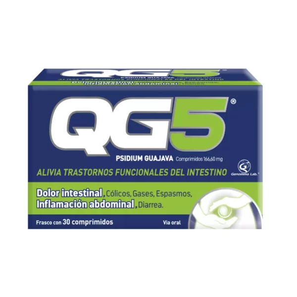 QG5 Psidium Guajava 166,60mg  x 30 Comprimidos