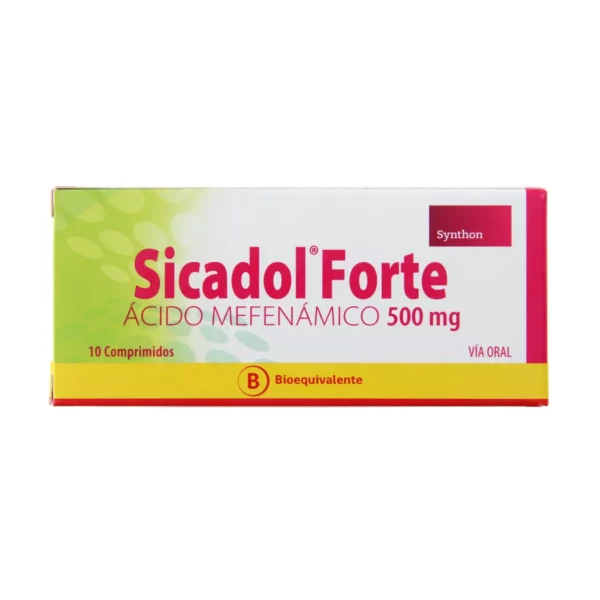 Ácido Mefenámico 500mg X 10 comprimidos (Synthon)