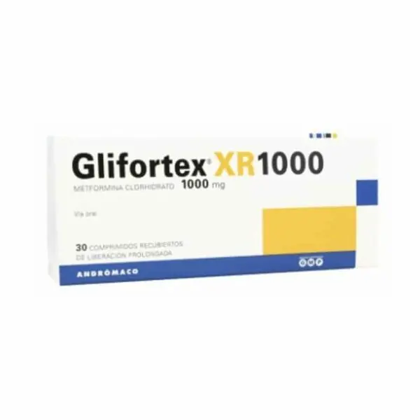 Glifortex Xr 1000 mg x 30 Comprimidos (Andrómaco)