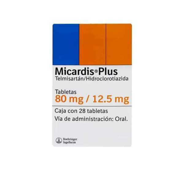 Micardis Plus 80/12.5 x 28 comprimidos (Boehringer Ingelheim)