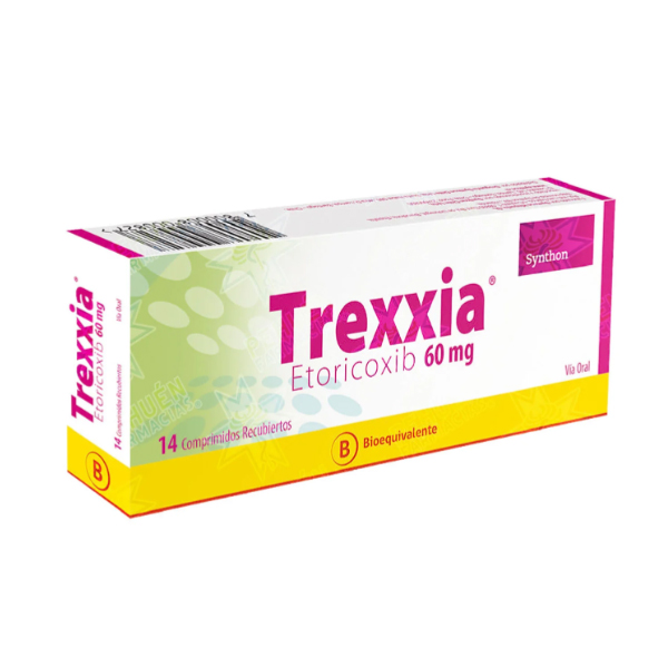 Trexxia Etoricoxib 60 mg x 14 Comprimidos Recubiertos