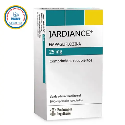 Jardiance 25 mg x 30 comprimidos recubiertos (Cenabast) (Boehringer Ingelheim)