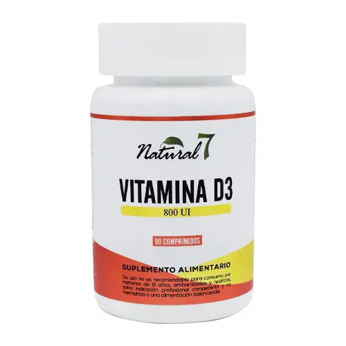 Product image of Vitamina D 800 UI x 90 Comprimidos N7